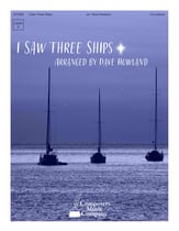 I Saw Three Ships Handbell sheet music cover